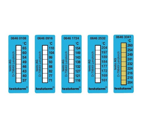Термополоски 37-65 °С (10 шт.)