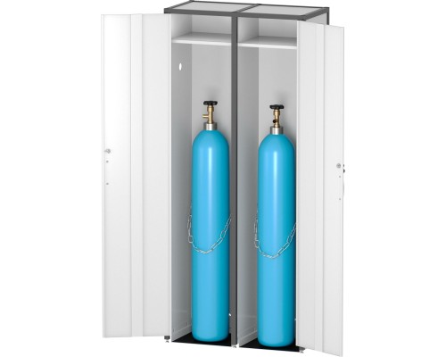 Шкаф для хранения газовых (кислородных) баллонов ШДБ-80.40.182