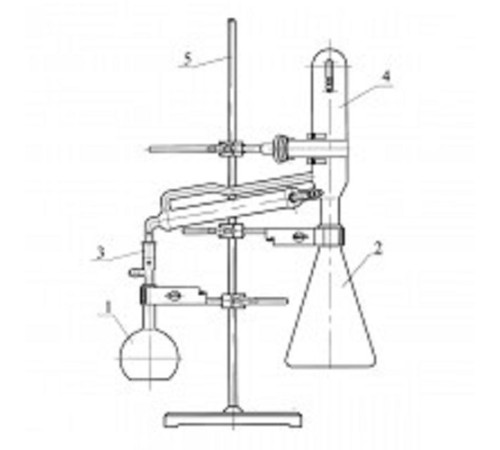 Прибор для отгонки спиртосодержащих жидкостей ГФ 2.784.225