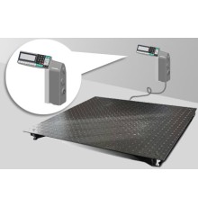 4D-PM-10/10-500-RL с печатью этикеток - Промышленные электронные платформенные весы с 4 датчиками