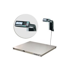 4D-PM.S-12/10-1000-RL с печатью этикеток (нерж) - Платформенные весы платформенные весы из нержавейки