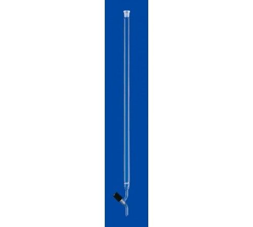 Хроматографическая колонка Lenz 600 мм, 430 мл, NS29/32, с фриттой, PTFE игольчатый кран, стекло