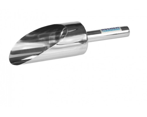 Совок Bochem фармацевтический с ручкой, длина 280 мм, ширина 75 мм, нержавеющая сталь