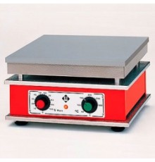 Нагревательная плитка Gestigkeit HT 13, 350 x 350 мм, 2,2 кВт, температура 100-370°C, с термостатом (Артикул HT 13)